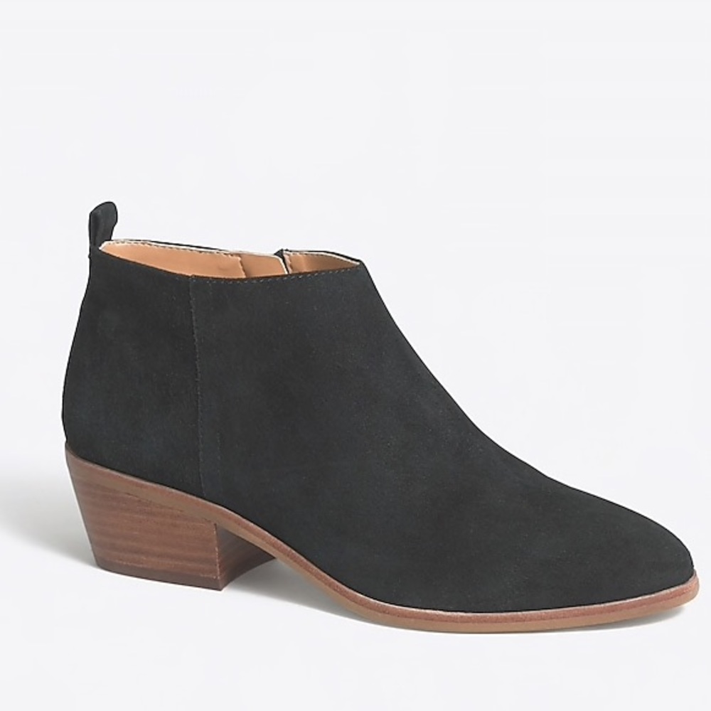 J. Crew Sawyer Suede Boots - Black size 7.5